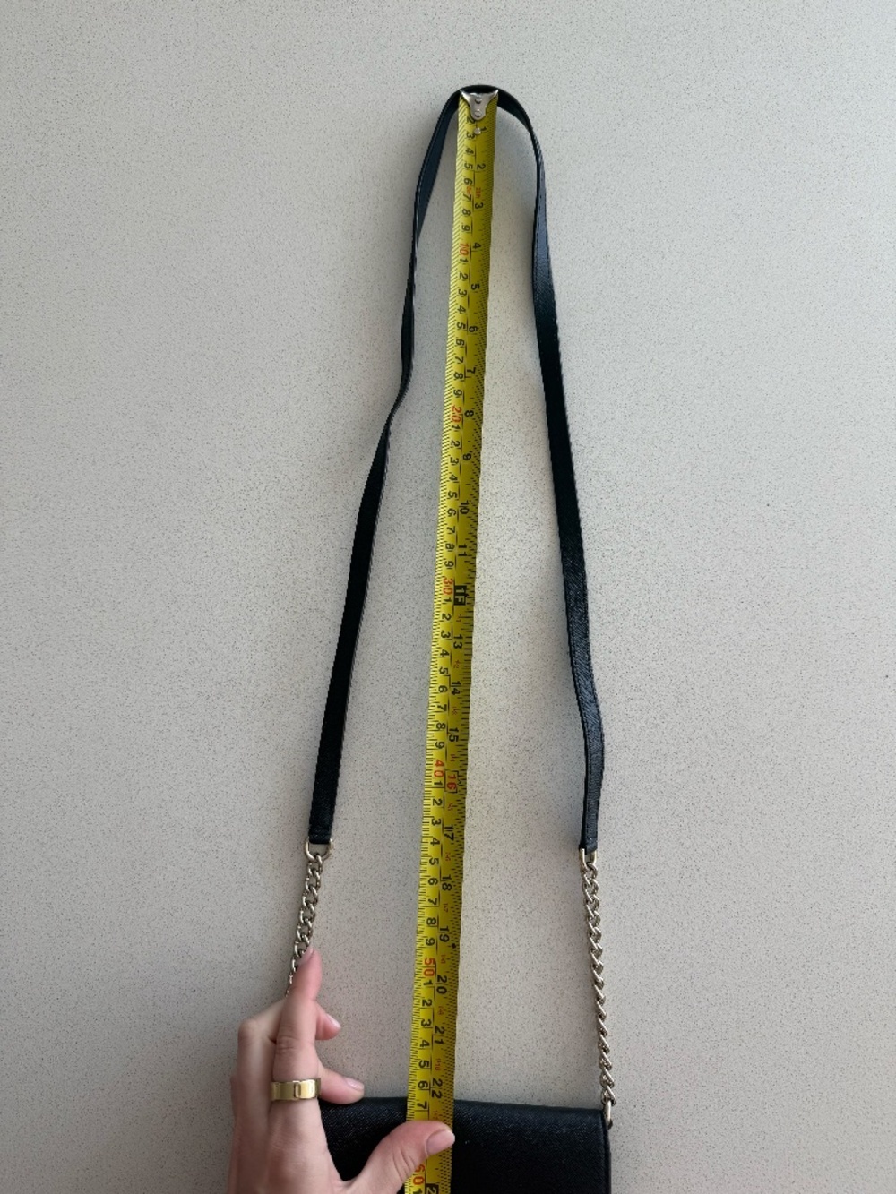 Kate Spade Black Envelope Crossbody Clutch Purse - Picture 8 of 8